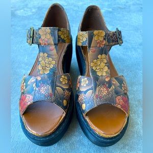 Doc Martens Shoes | Dr. Martens Adaya Platform Sandals | Color: Brown/Tan |